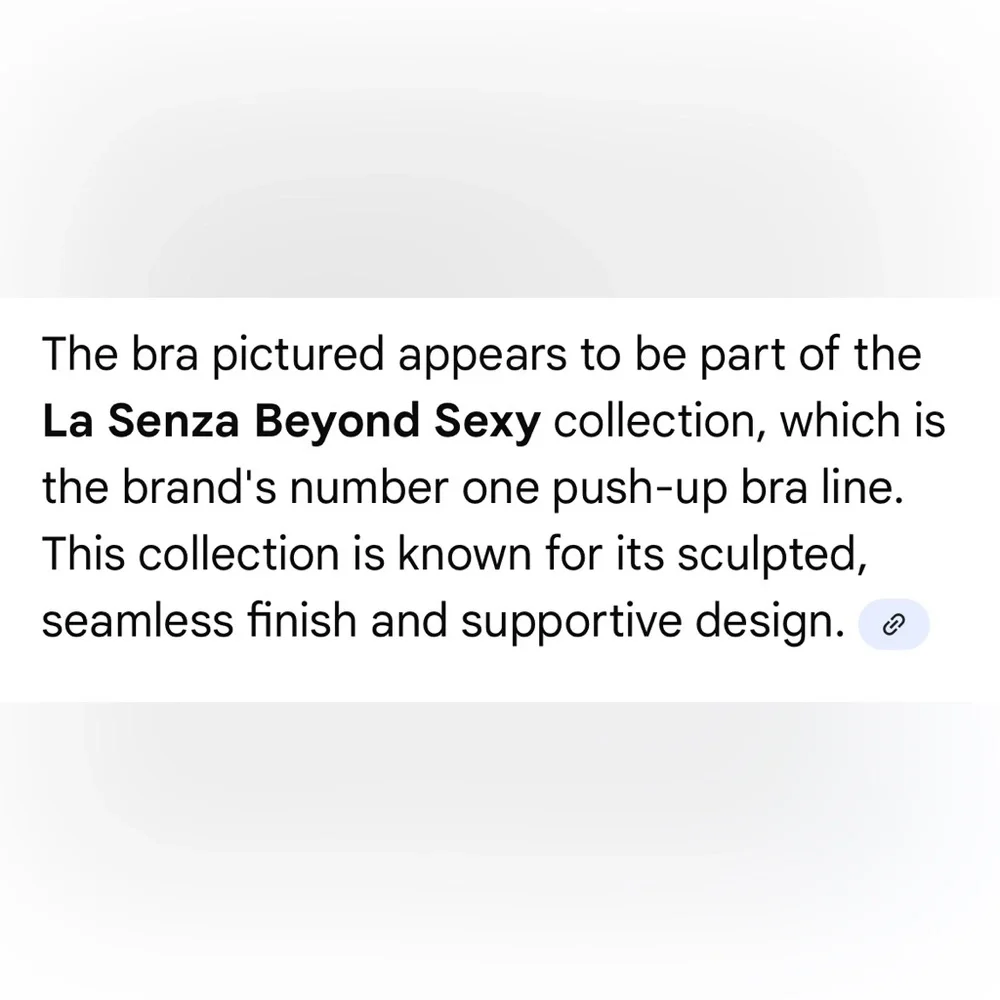 La Senza Beyond Sexy Push-up Bra 34B. Crystal Details. - Picture 12 of 13